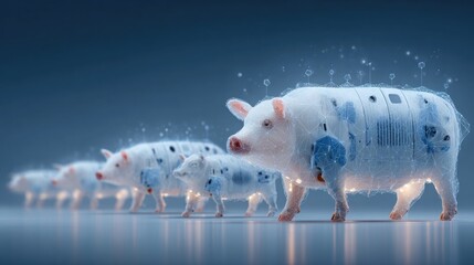 Autonomous animal care robots performing feeding, cleaning, health checks, smart digital assistants for pets and livestock, AI-powered animal care automation enhancing welfare.