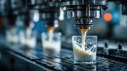 Automated animal milking machines improving farm efficiency, robotic dairy technology, smart agricultural tools, livestock management automation, precision farming innovation, tech-assisted milk 