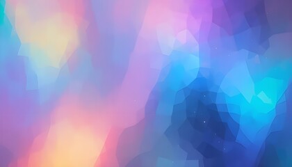 Colorful Holographic Gradient Background Design with Iridescent Spectrum Shine for Modern Creative Visual Projects Art