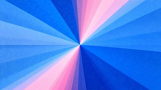 Colorful radial geometric pattern