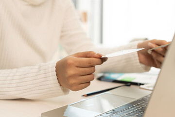 Creative web designer planning UI application and developing digital template