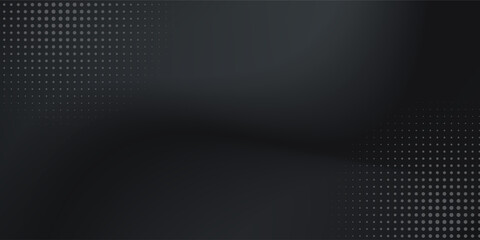 Abstract Black vector. Abstract 3d backdrop for product presentation. Minimal wall scene. Showcase, promotion display. Texture