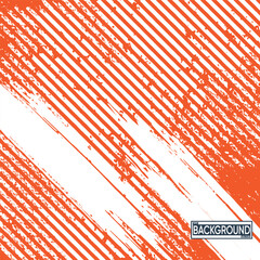 Distressed Orange Diagonal Stripes Grunge Texture
