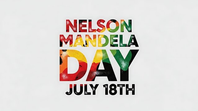 Nelson mandela day celebration on july 18th