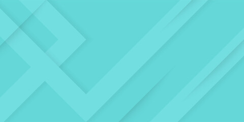 Obraz premium Bright colorful abstract geometric background with green turquoise gradient color combination