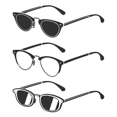 Collection of stylish sunglasses