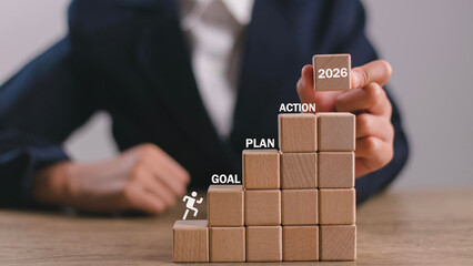 2026 Goal plan action, Business action plan strategy, outline all the necessary steps to achieve your goal and help you reach your target efficiently by assigning a timeframe a start and end date.