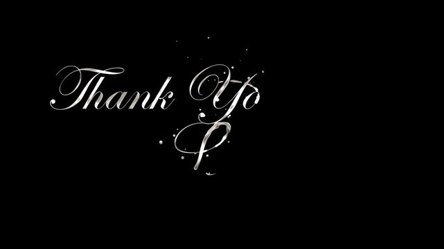 Thank you so much in a silver calligraphic font is perfect for greeting cards, invitations, social media posts, and elegant designs.