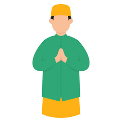 Muslim People Illustration