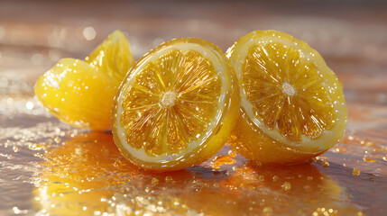 Candied lemon	
