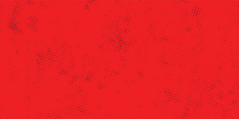 Vibrant red abstract background with halftone dot texture pattern. abstract decoration