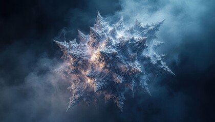 Frost fractal star form