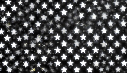 Vector stars texture with numerous white stars on black background digital illustration for space designs