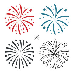  Hand Drawn Fireworks Icons Set,Modern Fireworks Clipart Bundle for Holiday Celebration Design,Fireworks vector,Fireworks design, Fireworks concept,Fireworks cartoon, Fireworks icon,Fireworks template
