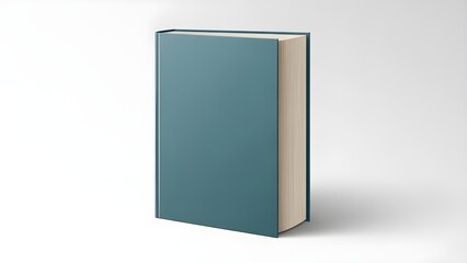 Realistic front-facing paper book mockup with crisp edges and premium presentation.