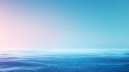 Obraz premium Modern light blue technology gradient with subtle digital glow, expansive blank upper area for enterprise SaaS UI slides, analytics reports, and product presentations