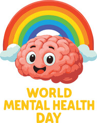 Cheerful Rainbow Brain