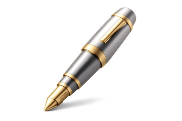 Naklejka premium Elegant pen icon for writing and design projects