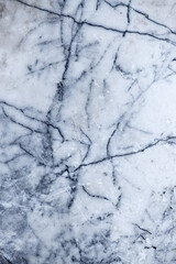White and Gray Marble Texture with Natural Cracks
