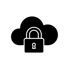 Lock Symbol &ndash; Minimal Outline Icon for Data Security and Privacy