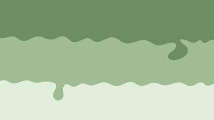 vector illustration of an green melt abstract background