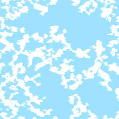 Illustration Abstract Grunge Stroke Grainy Texture Background. Dirty Rough Blue Color Design Vector 