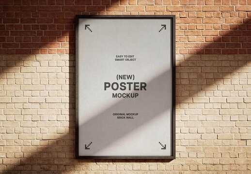 Framed Poster Mockup