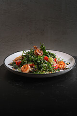 fresh salad with dressing for you