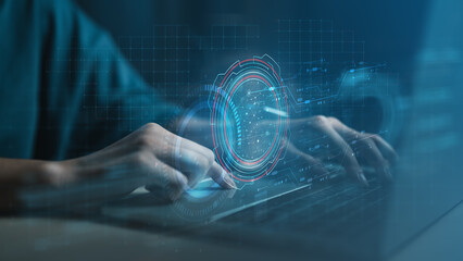 Abstract digital particle sphere representing big data, global connectivity, and advanced data networks, symbolizing futuristic technology, information flow, analytics, and innovation.