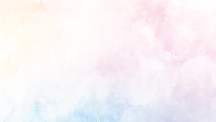 Pastel pink abstract painted watercolor aquarelle paper template design texture background. Pink watercolor background. Seamless pattern.