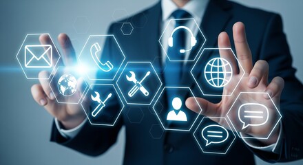 Customer Support and Technical Assistance Digital Interface