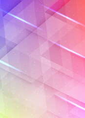 Flat vector. Minimal geometric background. Dynamic shapes composition. Eps10 vector.