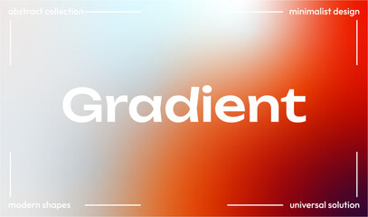 Obraz premium Vibrant Abstract Gradient Background