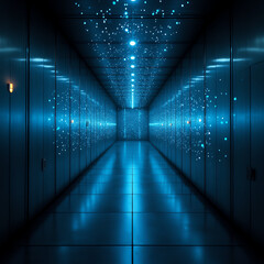 abstract background with light lines