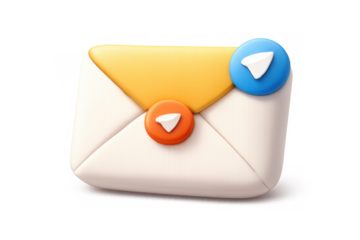 Email icon design with simple compose elements for digital communication and messaging