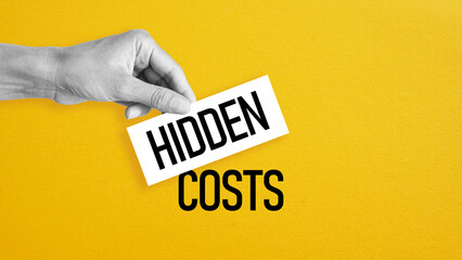 Hidden Costs Analysis HCA and Shadow Accounting