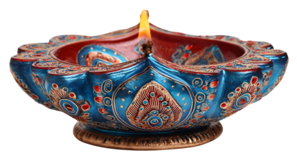 An isolated antique ceramic vase and vintage bowl featuring traditional brown patterns and gold ornament design make a beautiful art object for jewelry or gift decoration