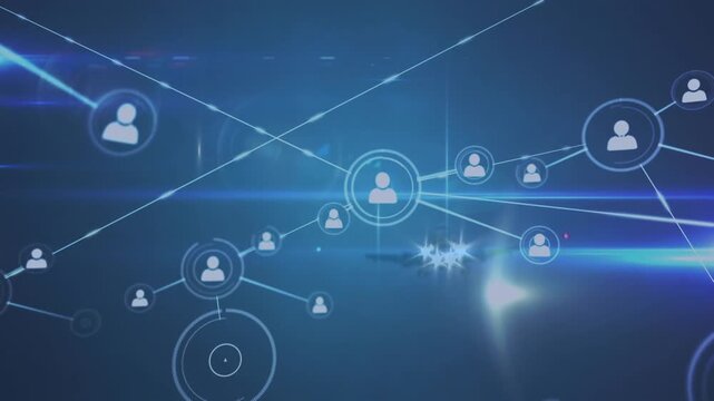 The video footage shows an airplane coming in to land at an airport