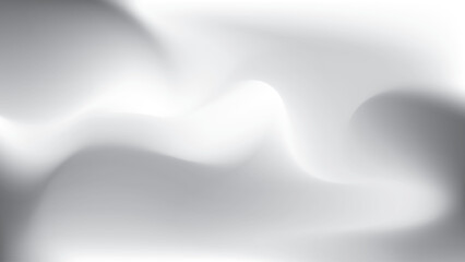 Abstract white and gray gradient background, steam, vapor pattern. Vector illustration.