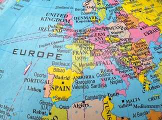 Europe map 