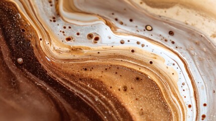 Beautiful brown and white marble texture background illustration