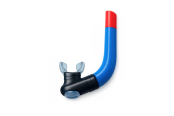 Modern snorkel icon with glossy finish for digital design projects