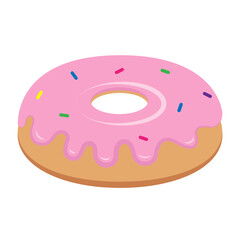 Vector graphic icon for Donut