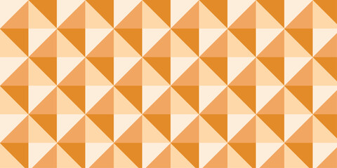 Obraz premium Illustration squares seamless geometric pattern with shapes. Abstract geometric triangle background wallpaper.
