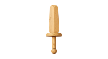 wooden clothespin on transparent background