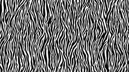 Black and white zebra stripe pattern
