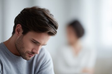Fototapeta premium Relationship problem and domestic stress