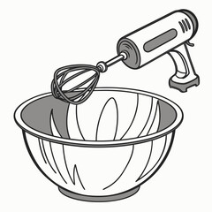 Stainless Steel Mixing Bowl Isolated on White Background | Kitchenware