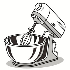 Stainless Steel Mixing Bowl Isolated on White Background | Kitchenware