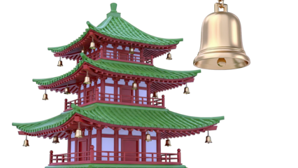 Pagoda with Bells
